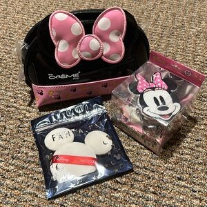 Minnie Mouse Creme Lot -  3 Piece NWT